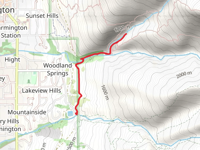 Steed Creek Trail and Hornet Canyon Trail