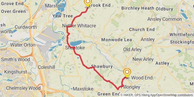 North Arden Heritage Trail stage 2 Map