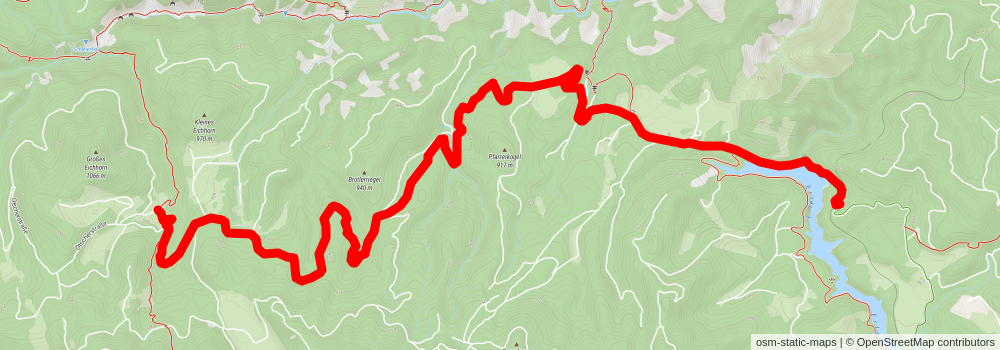 Wienerbruck to Erlaufklause stage 2 Map