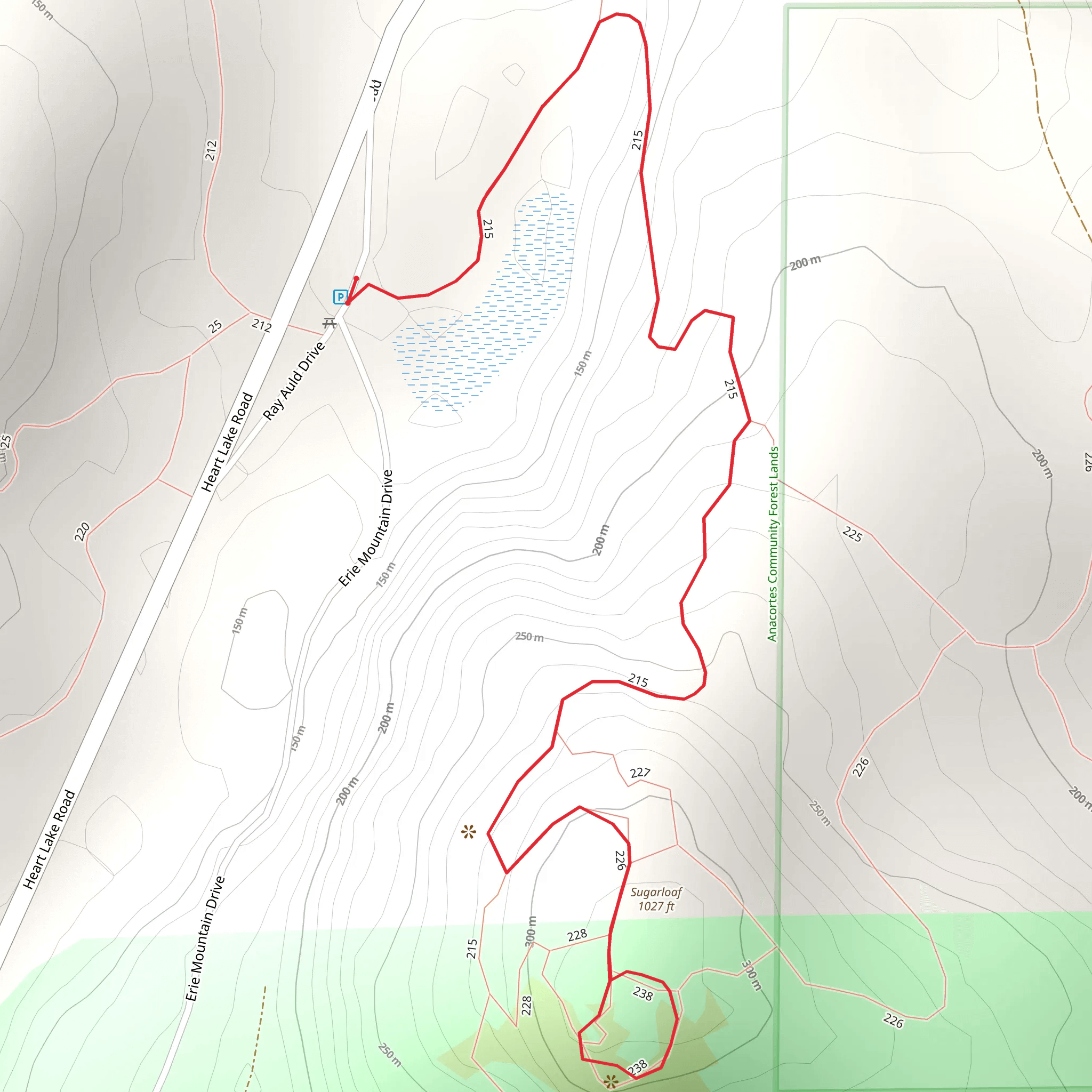 Sugarloaf mobile static map