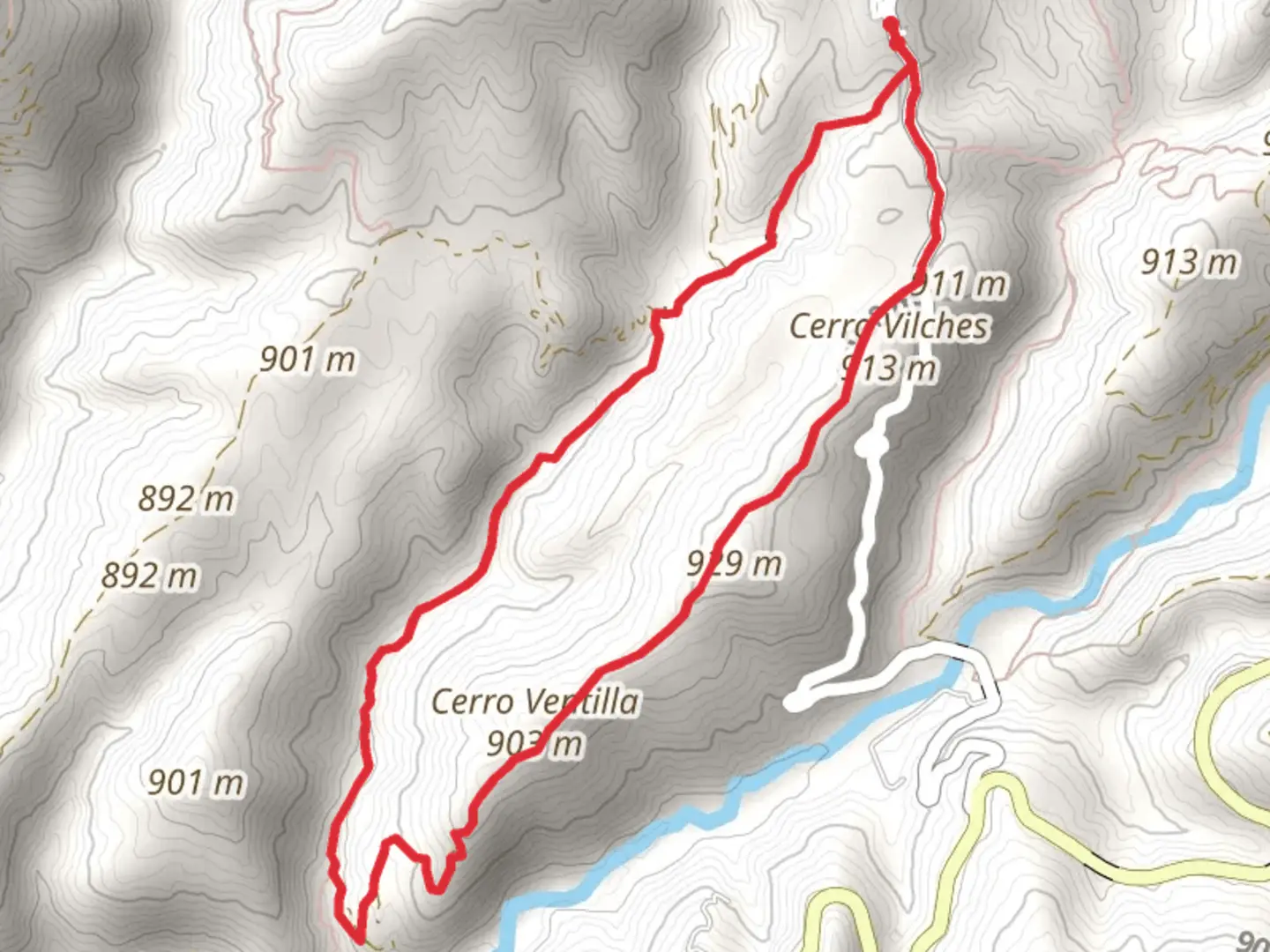 An image depicting the trail Ventilla Trail PR A 292 and its surrounding area.
