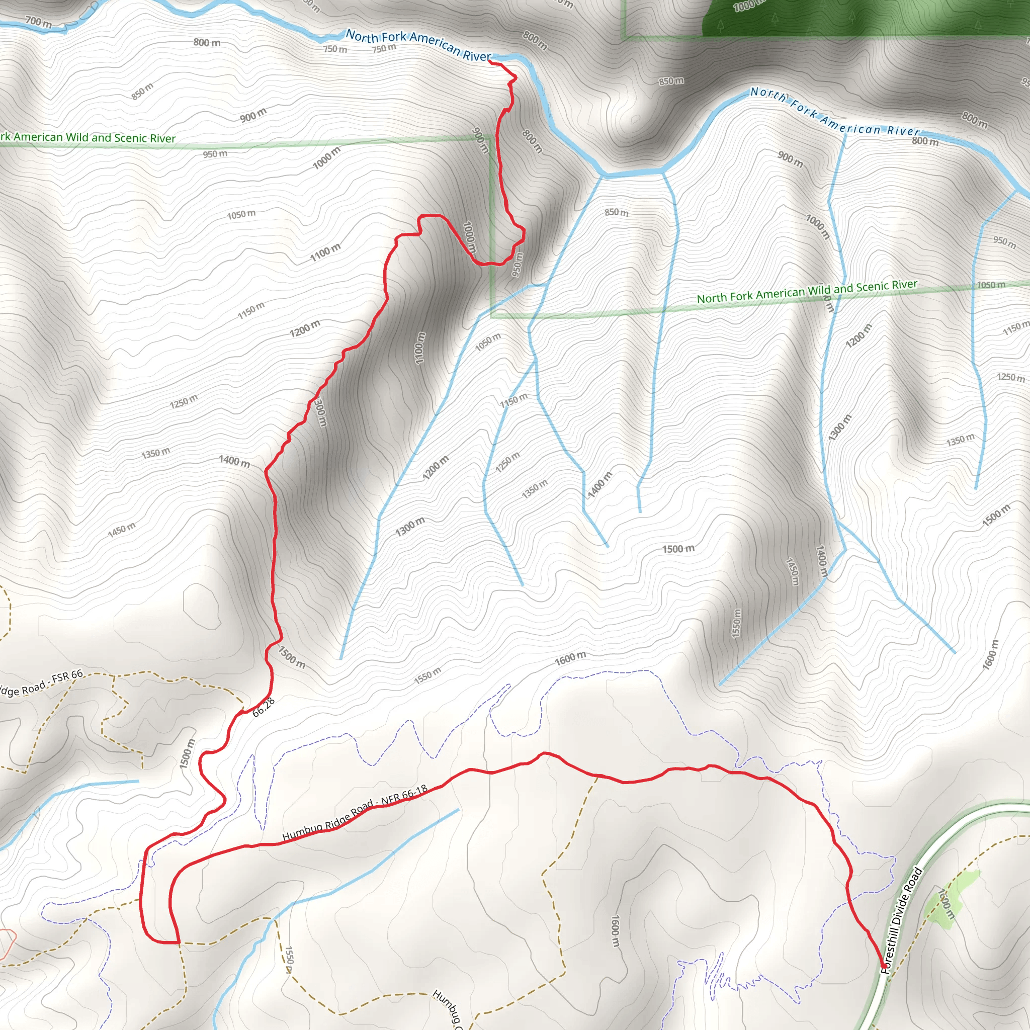 Italian Bar Trail mobile static map