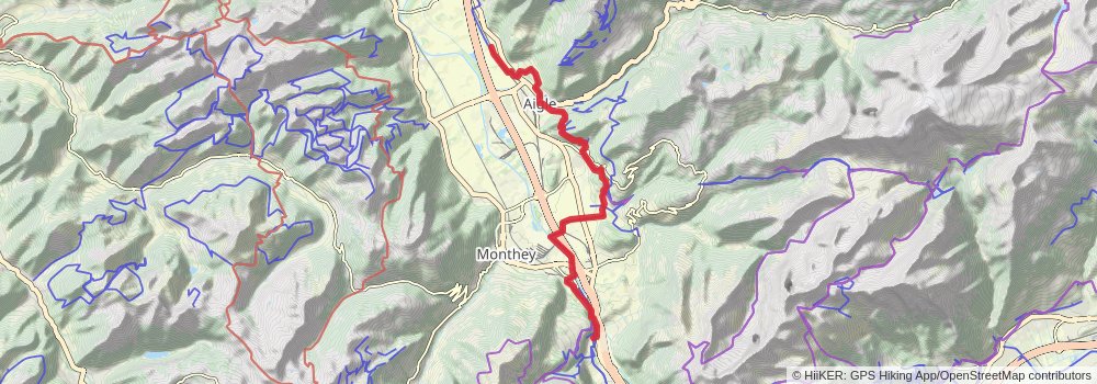 Via Francigena stage 60 Map