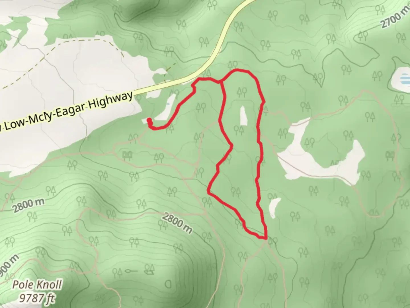 An image depicting the trail Ravel and Trail Loop and its surrounding area.