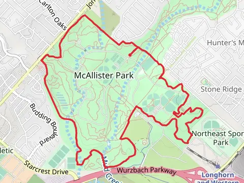 McAllister Park - Blue Loop