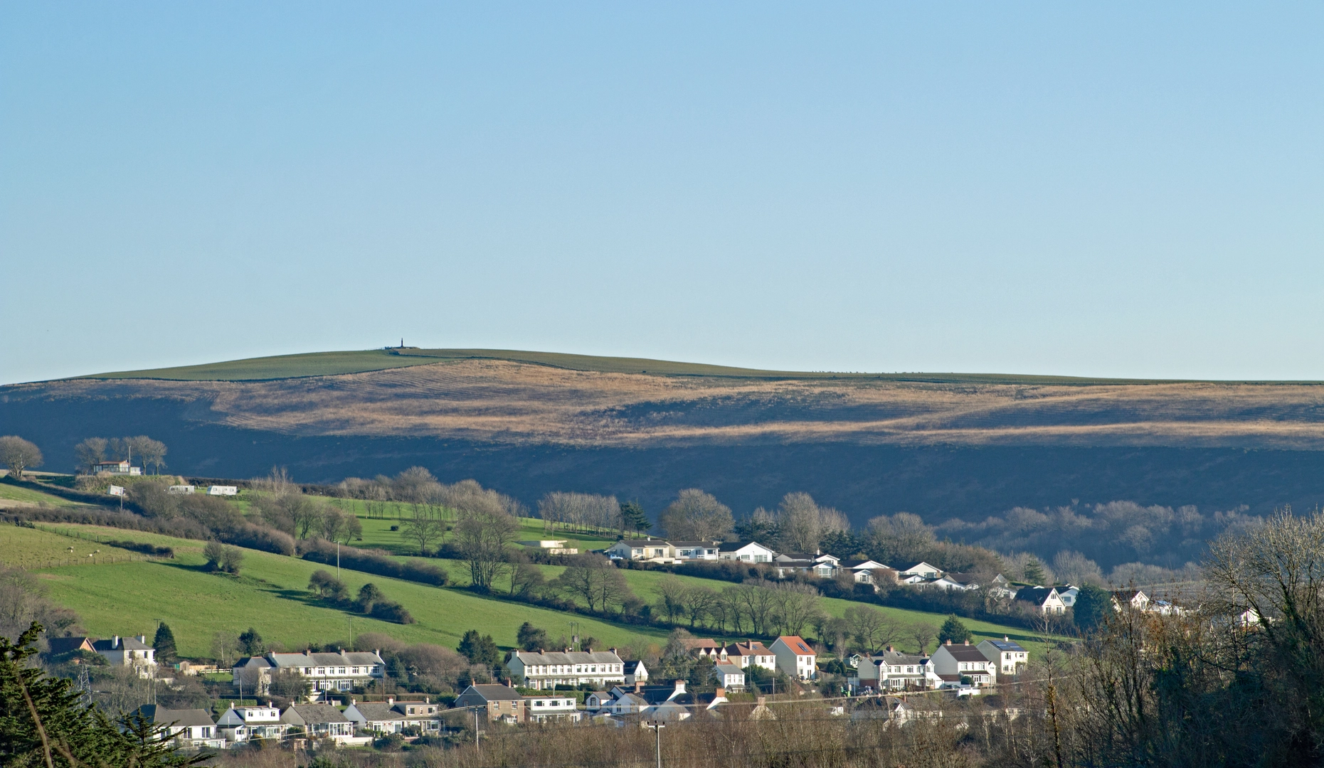 An image depicting the trail Codden Hill from Barnstaple Station and its surrounding area.