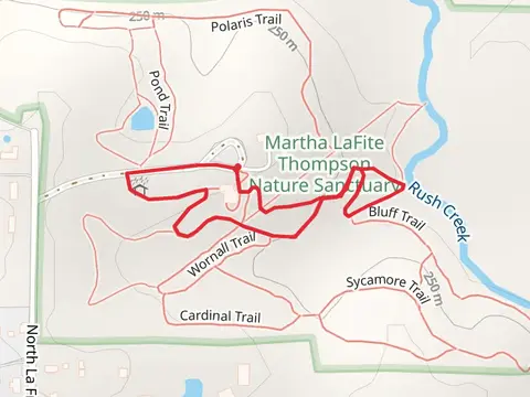 Bluestem Trail, Wornall Trail and Rush Creek Trail