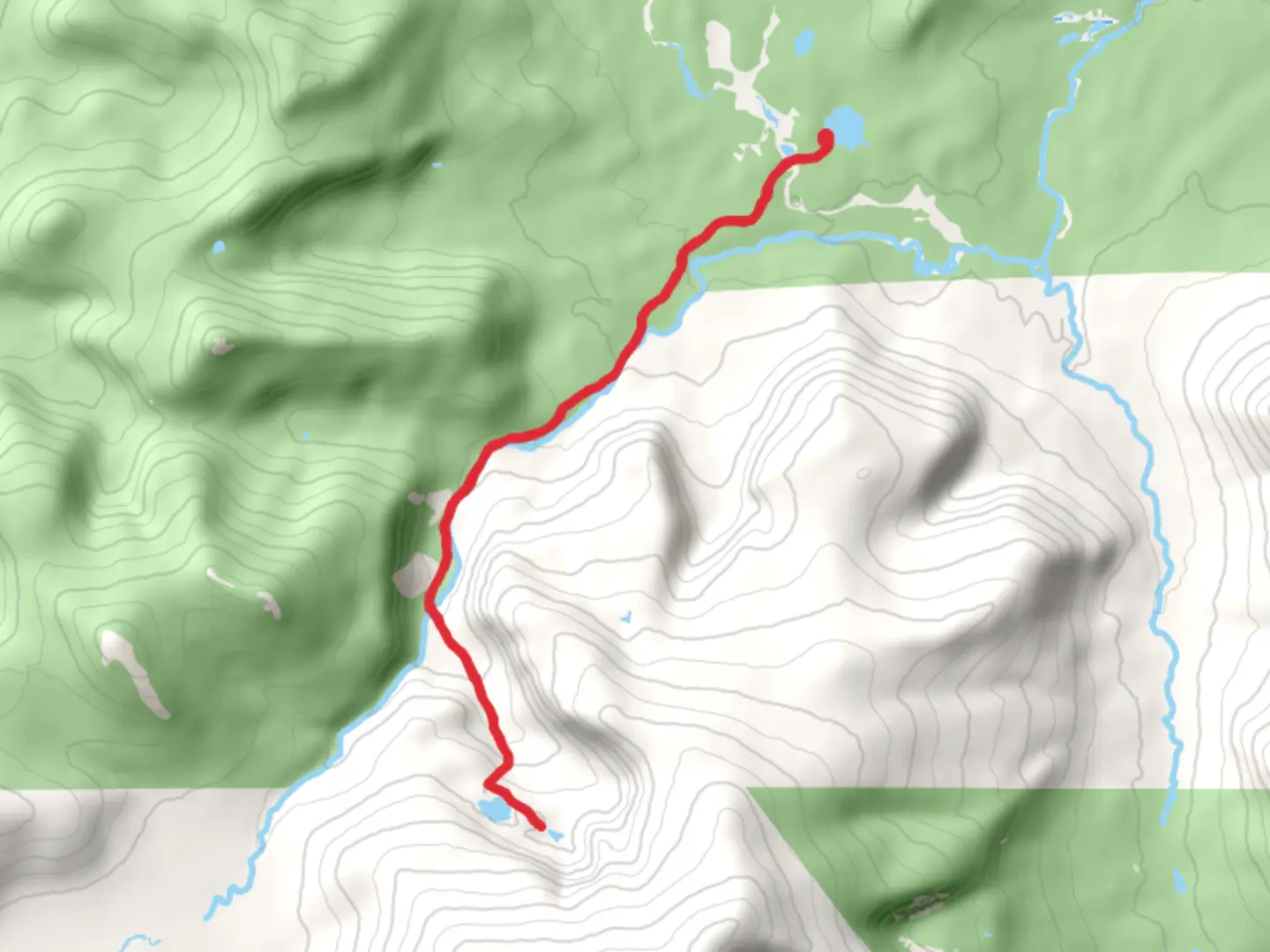 An image depicting the trail Deep Pond and Lake Cowles Trail and its surrounding area.