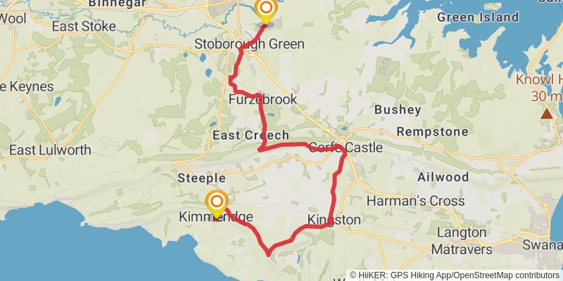 Hardy Way stage 4 Map