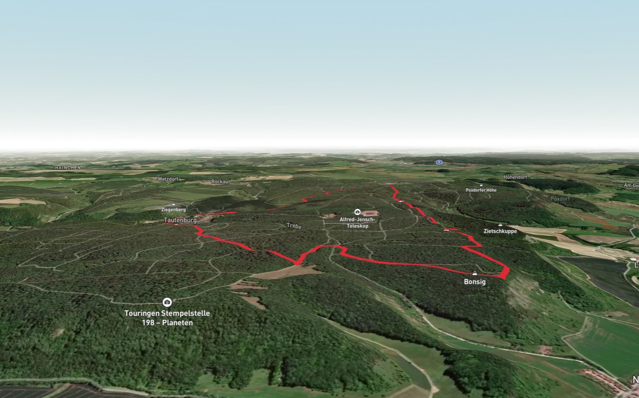 SaaleHorizontale and Tautenburger Planetenpfad