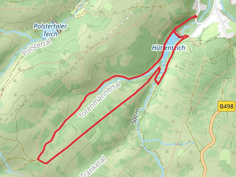 Hüttenteich and Totemannertal Loop