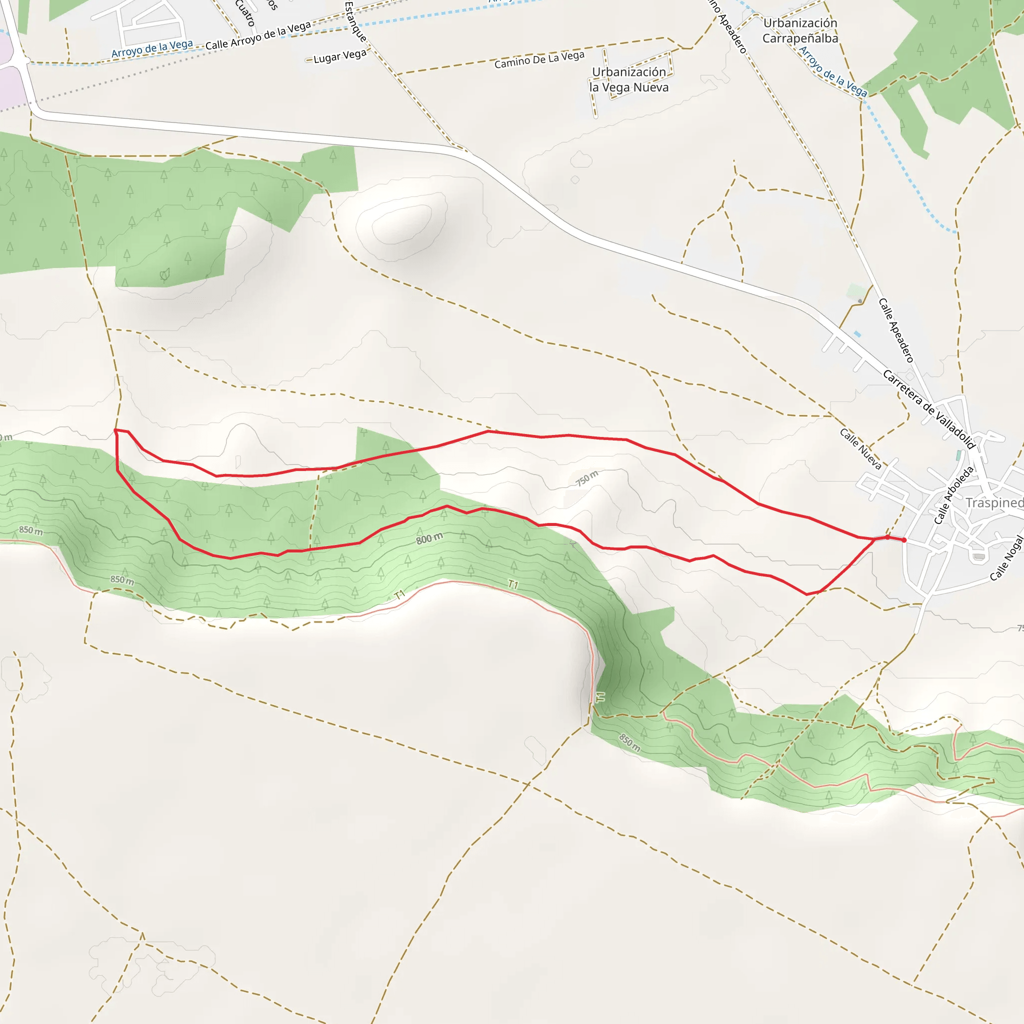 Negredo Trail PR VA 32 mobile static map