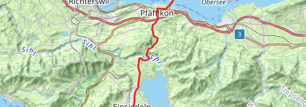 Camino Konstanz-Geneva stage 5 Map