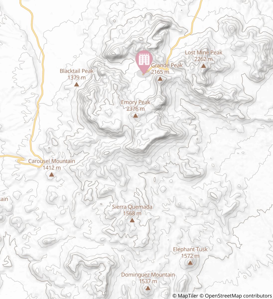 Big Bend National Park Loop Texas Campgrounds and Places to Stay