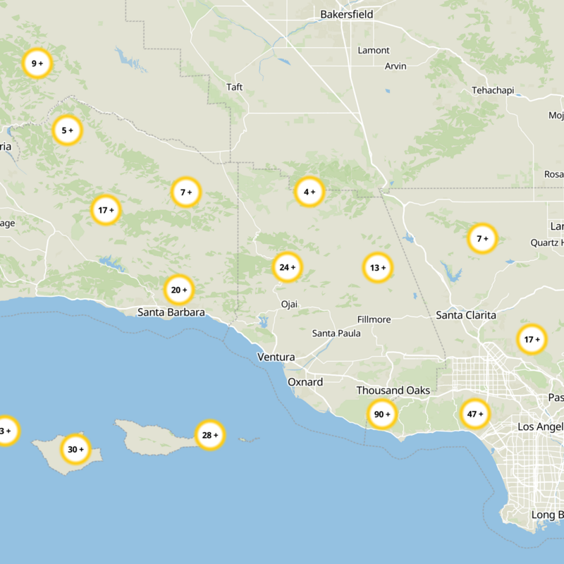CAL Fire Ventura County Static Map