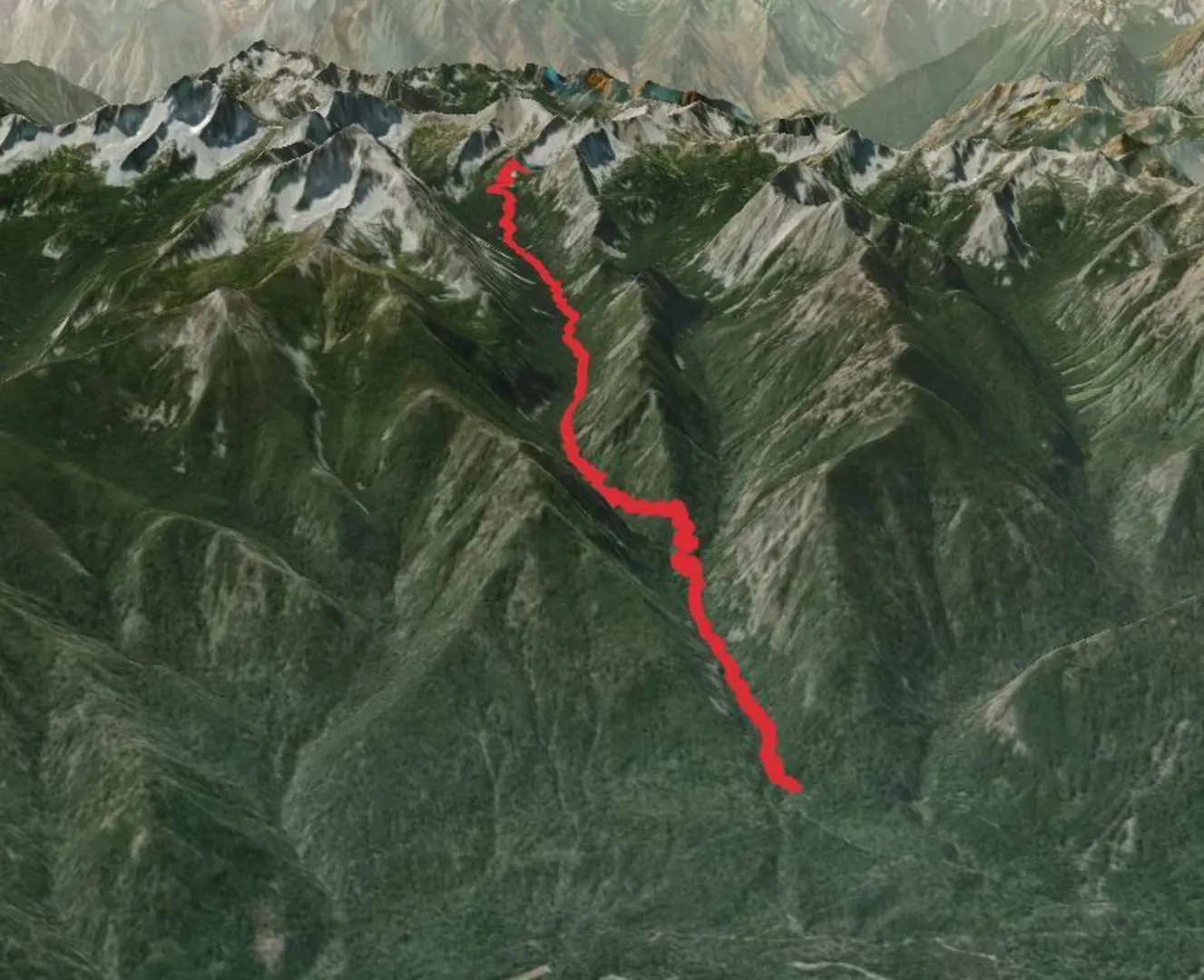 An image depicting the trail West Oval Lake via Oval Creek Trail and its surrounding area.