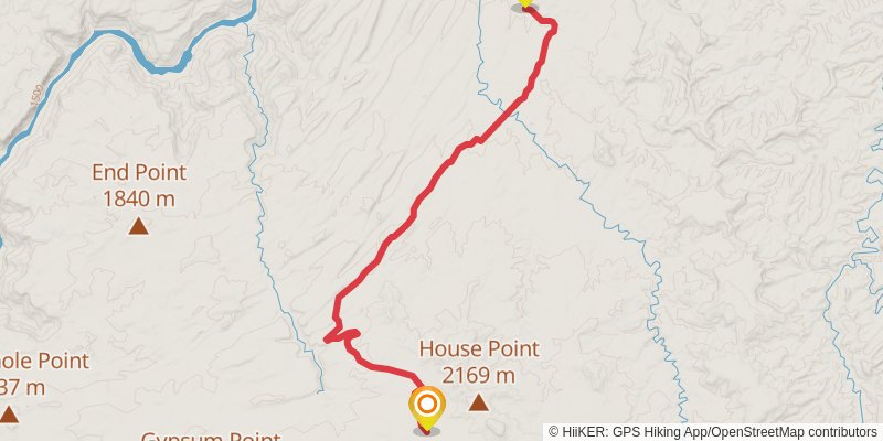 American Discovery Trail - Utah stage 17 Map