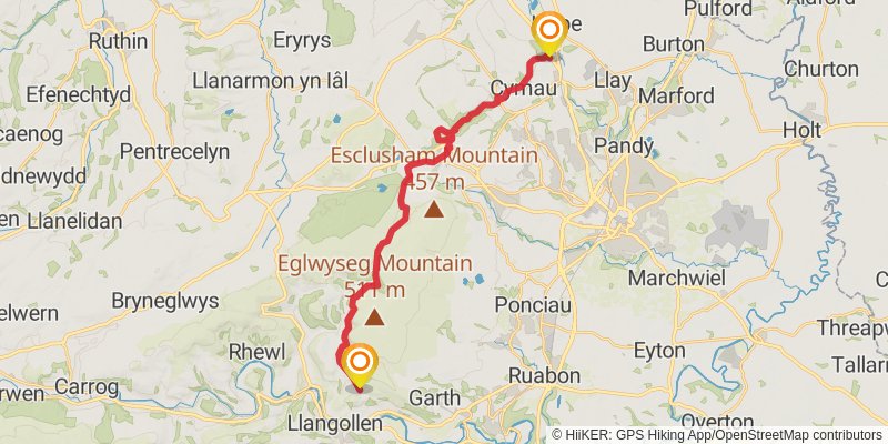 Castles in North Wales stage 2 Map