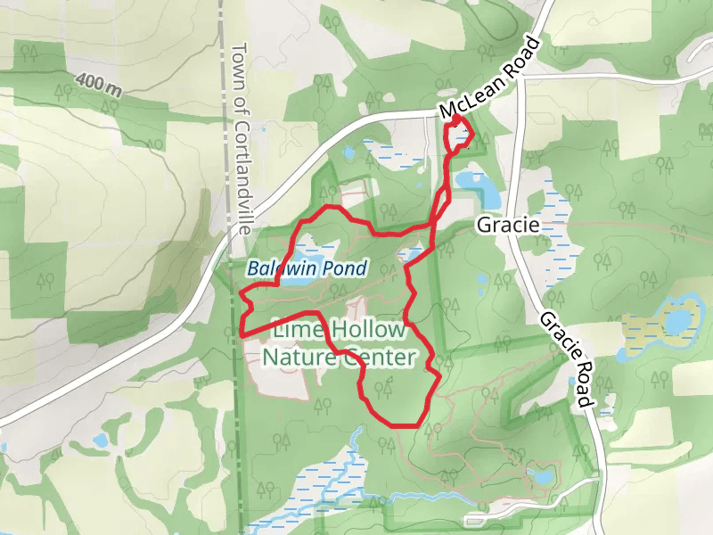 Baldwin Pond and Gracie Pond Loop