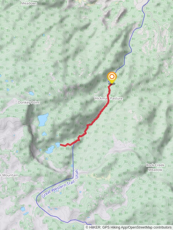 Beaver Dam Reservoir via Great Western Trail - Utah