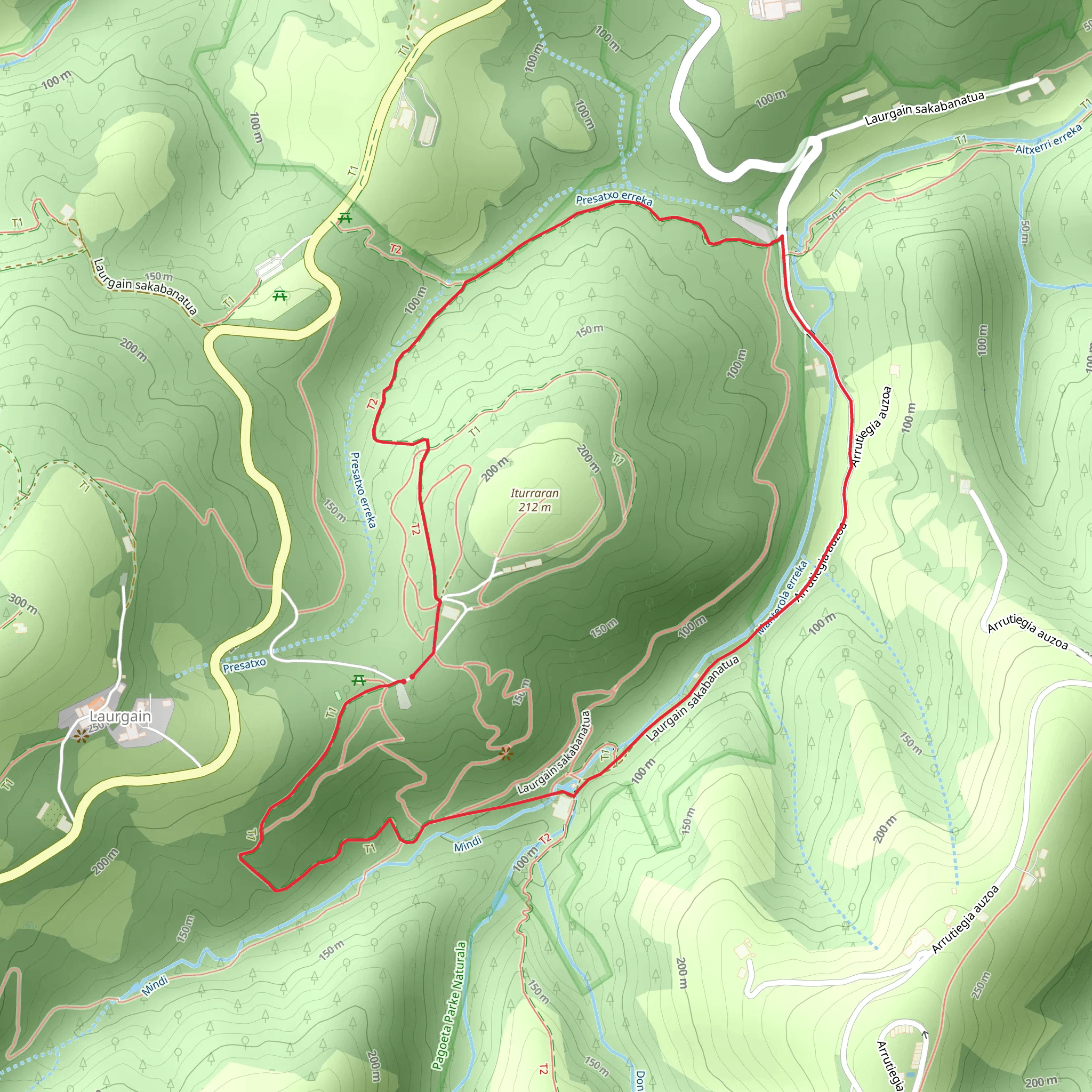 Agorregi Iron and Water SL GI 4001 mobile static map