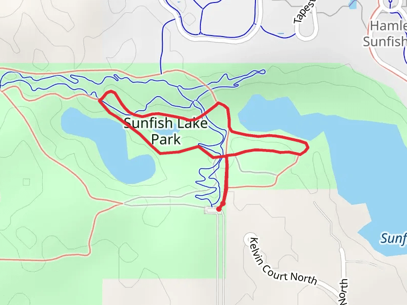 Sunfish Lake Park Overlook