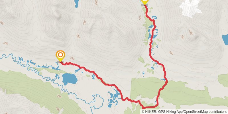 Sierra Valdivieso Circuit alt 2 Map