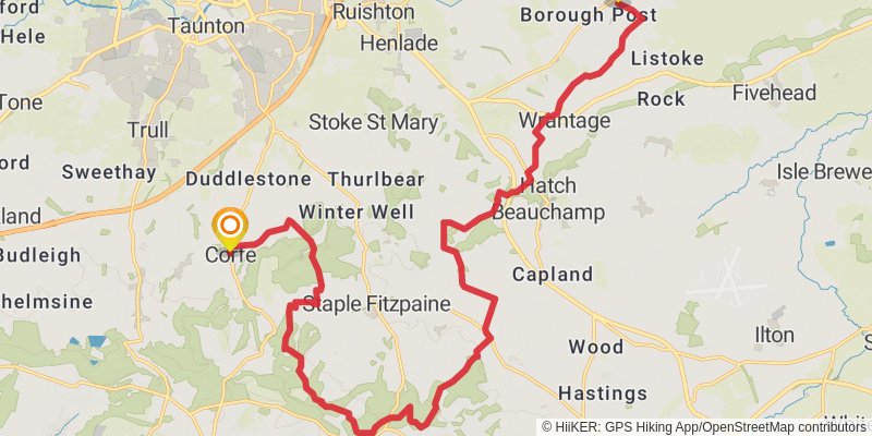 East Deane Way stage 3 Map