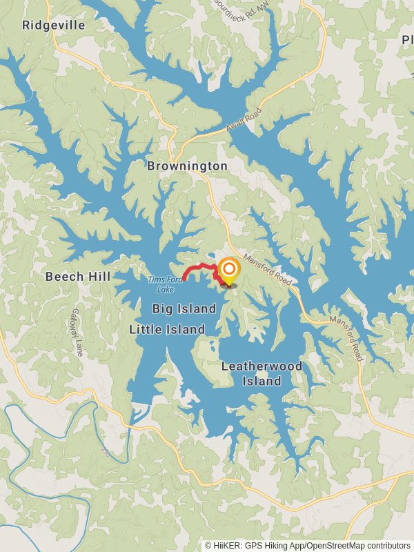 Marble Plains Overlook Trail