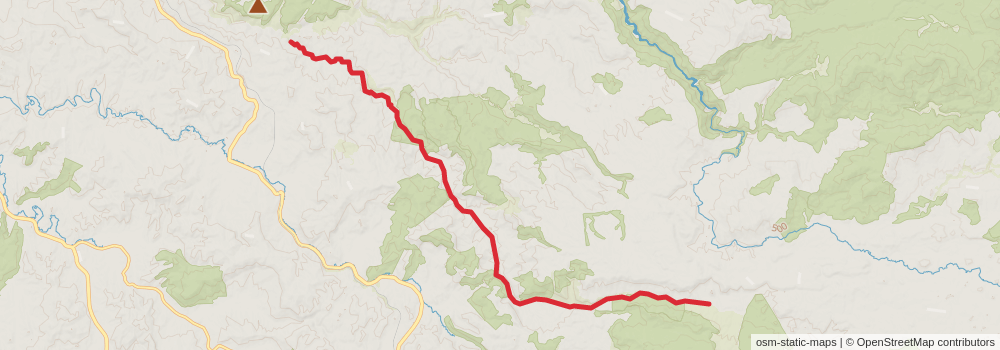 Te Araroa Trail stage 50 Map