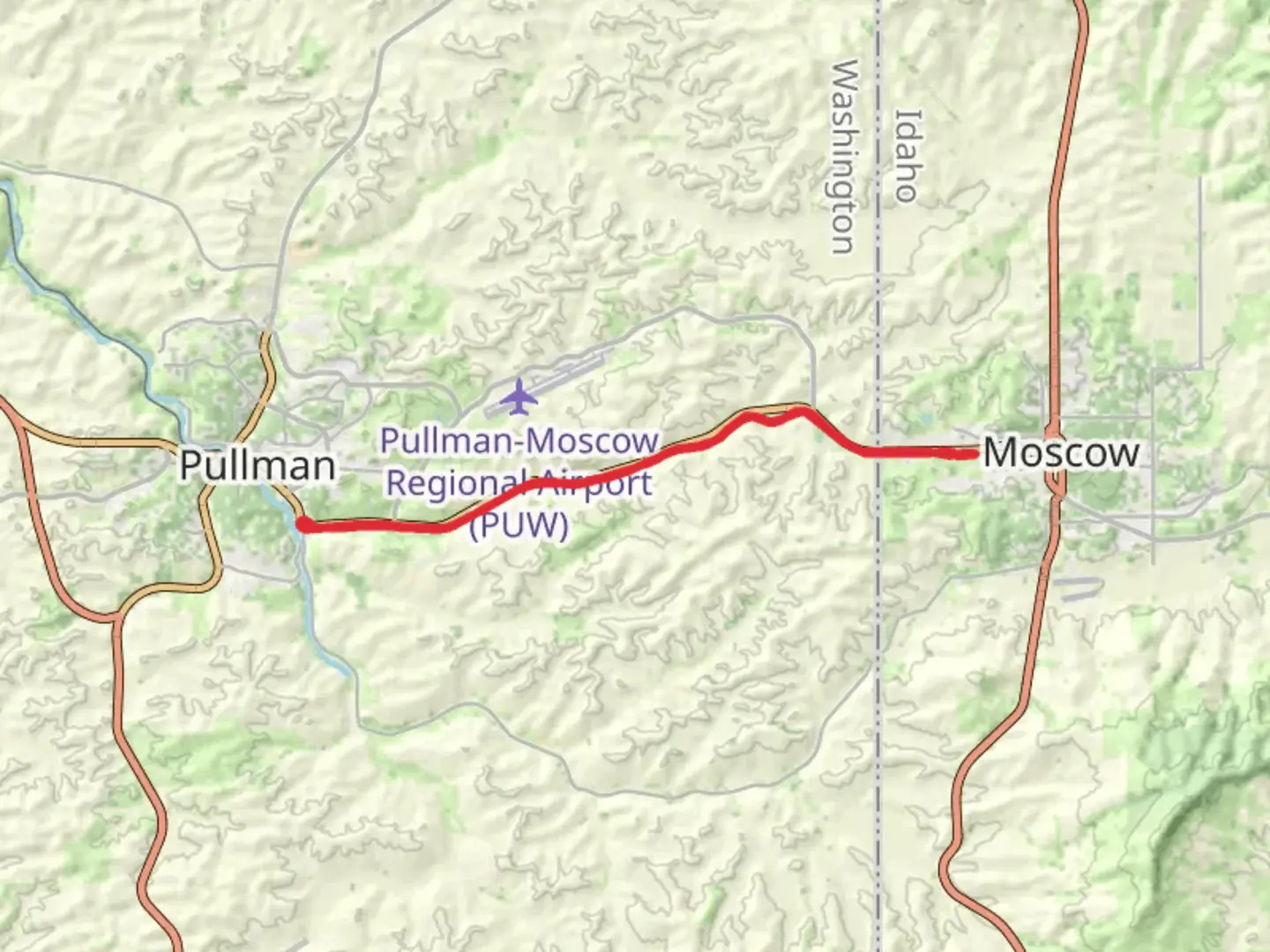 An image depicting the trail Bill Chipman Palouse Trail and its surrounding area.