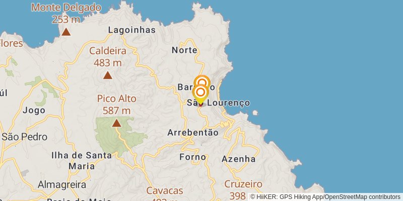 Great Route of Santa Maria alt 1 Map