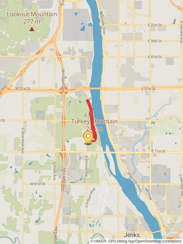 Yellow Trail and Turkey Mountain Loop