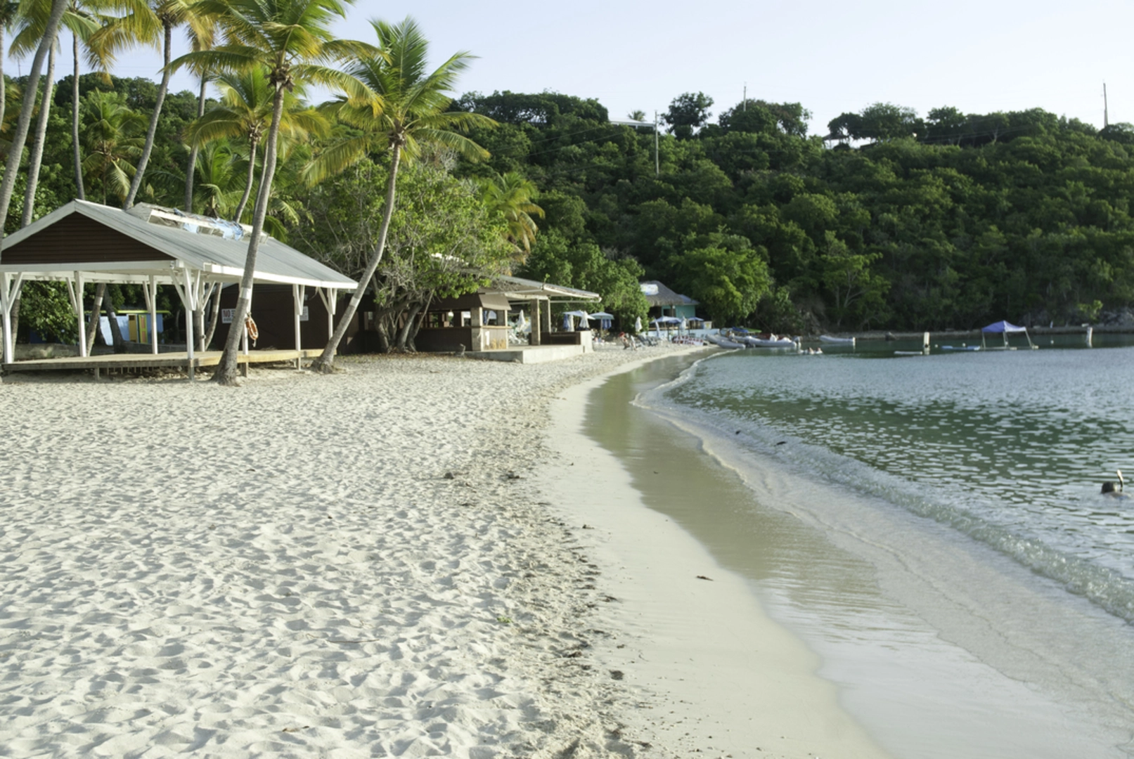 An image depicting the trail Lind Point to Honeymoon Beach Trail and its surrounding area.