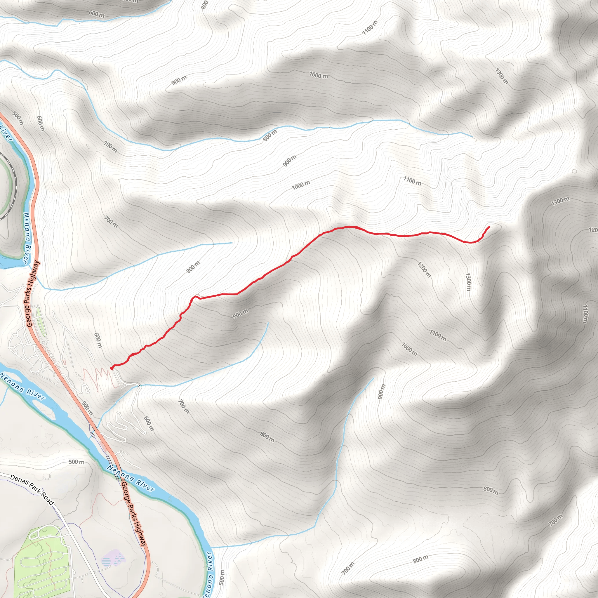 Grande Road - Kingfisher Creek mobile static map