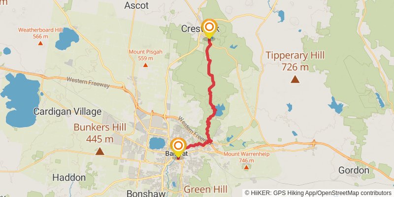 Eureka Track stage 2 Map