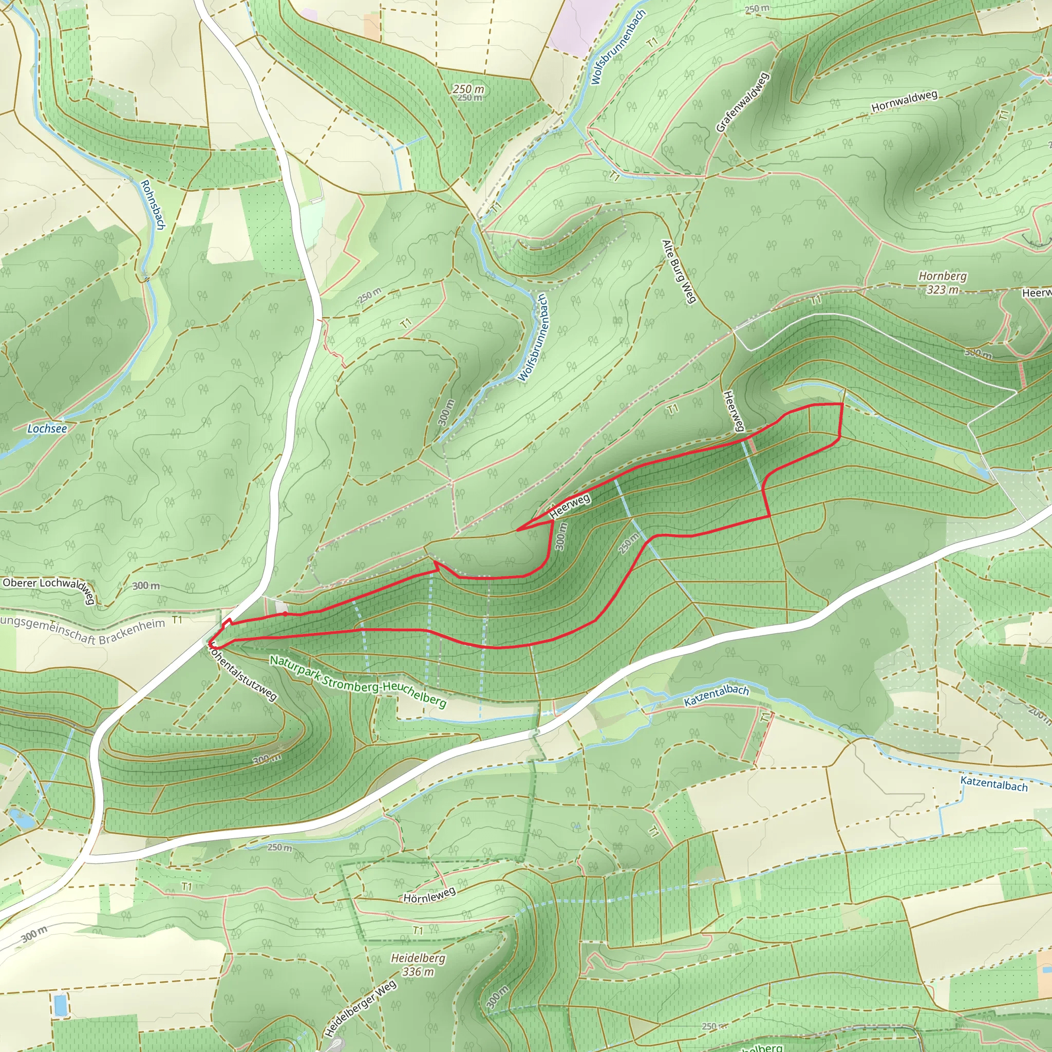 Die Sieben Bruder Loop mobile static map