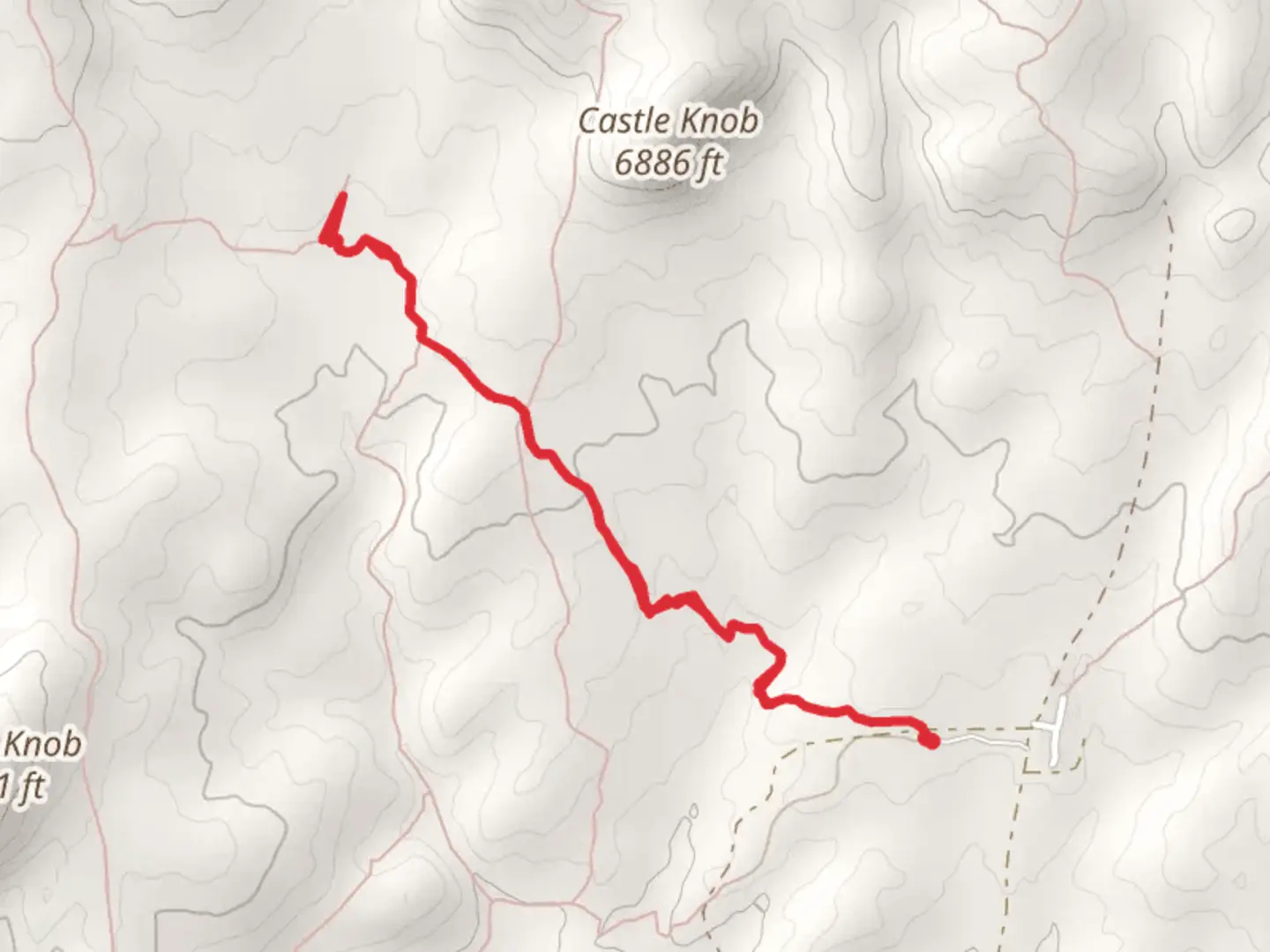 An image depicting the trail Cameron Creek via Big Tree Trail and its surrounding area.