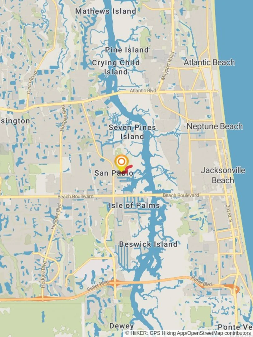 An image depicting the trail San Pablo Creek Walk and its surrounding area.