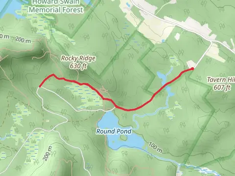 Boulder Trail from Round Pond Road