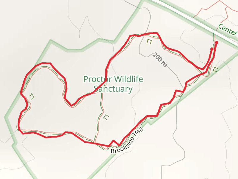 Proctor Wildlife Sanctuary Loop