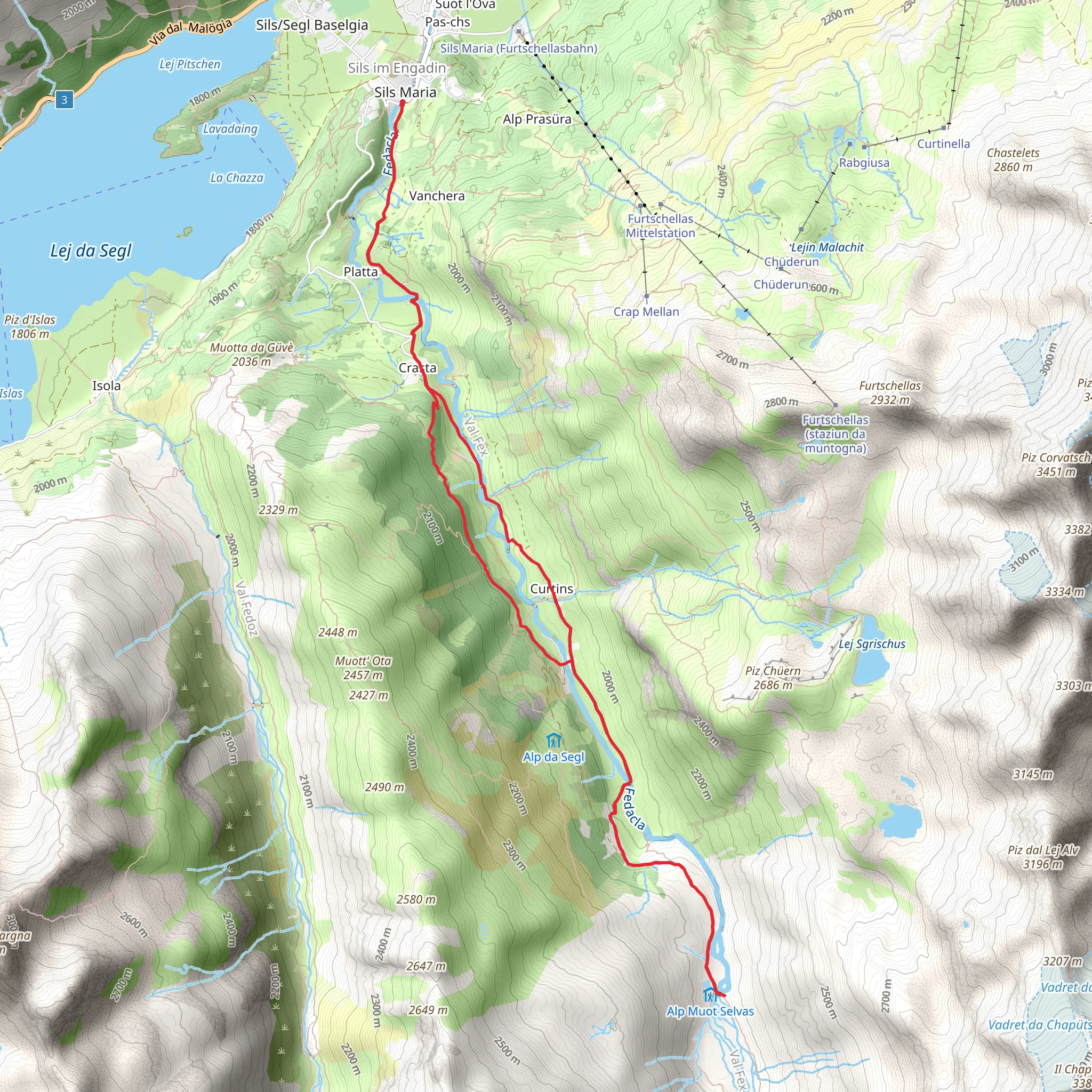 Val Fex mobile static map