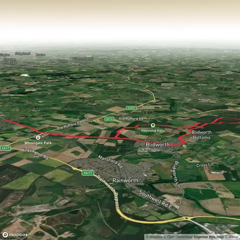 Blidworth Wood via Robin Hood Way