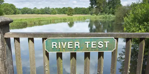 An image depicting the trail Test Way and its surrounding area.