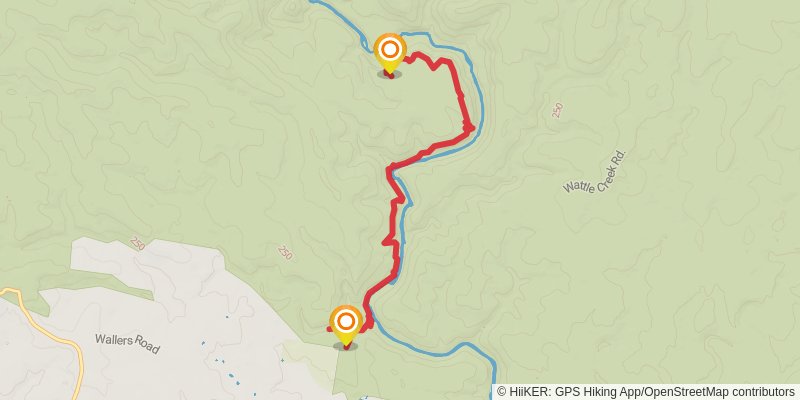 Mitchell River Walking Trail stage 2 Map