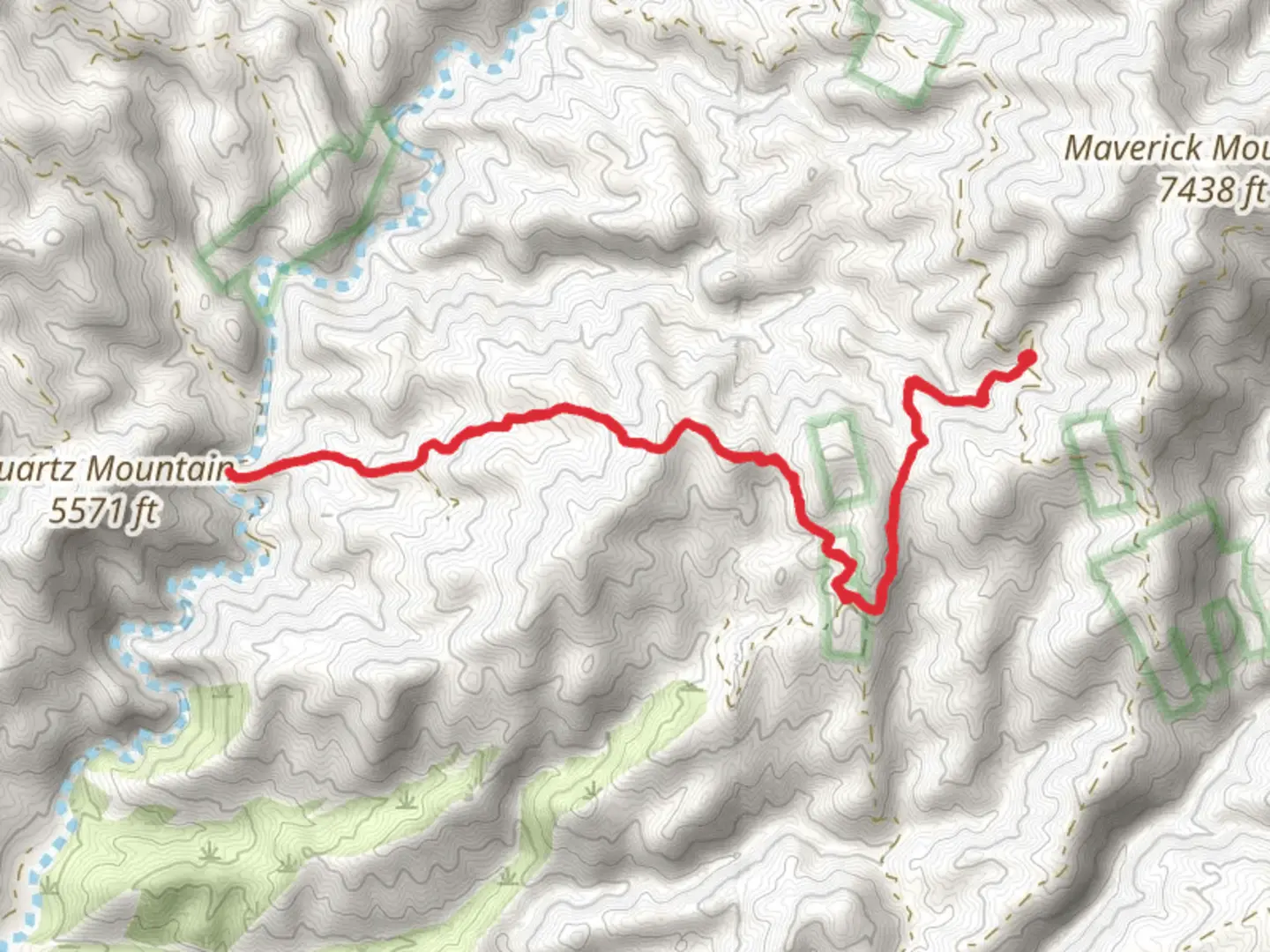 An image depicting the trail Climax Trail and its surrounding area.