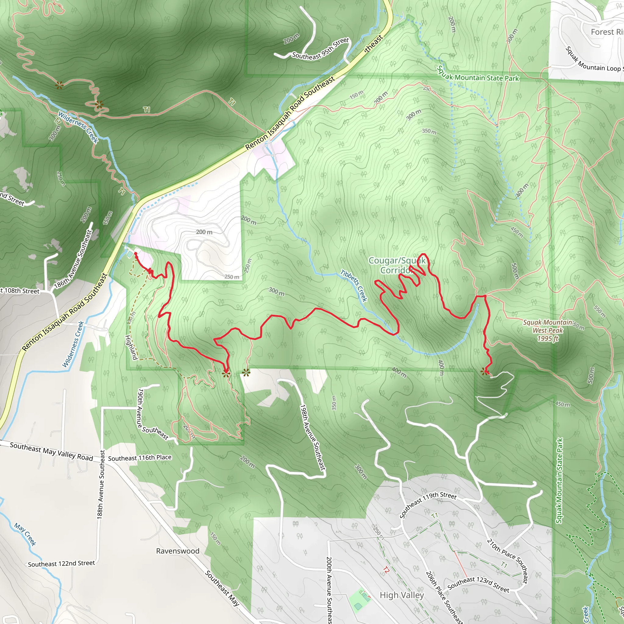 Margaret's Way Trail mobile static map
