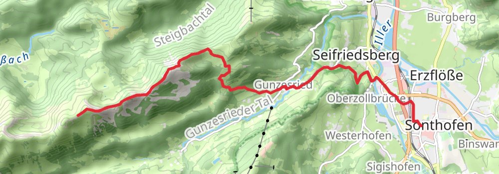 Maximiliansweg stage 5 Map