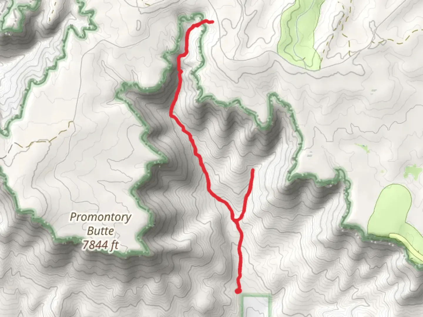 An image depicting the trail See Canyon Trail and its surrounding area.