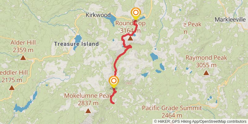 Camp Irene Trail stage 4 Map